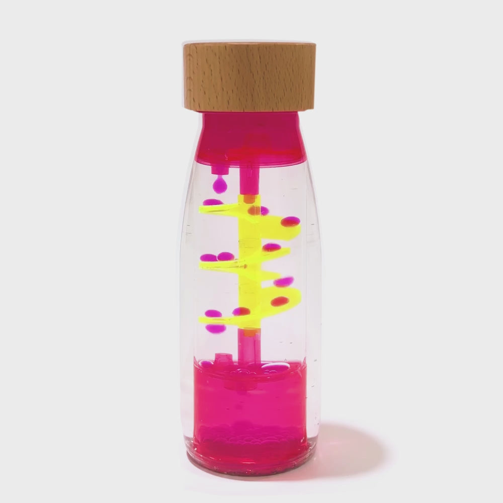Zweiphasen-Sinnesflasche MOVE SPIRALA – Rosa