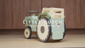 Rutscher Traktor aus Holz – Little Farm