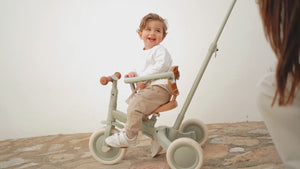 4-in-1-Dreirad mit Griff – Fairy Floral