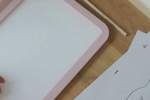 KidyDraw Pro – LED Schreib & Zeichentafel für Kinder - Fashion Edition