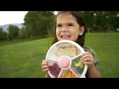 Großer Snackbehälter Snack Spinner- Mint Green