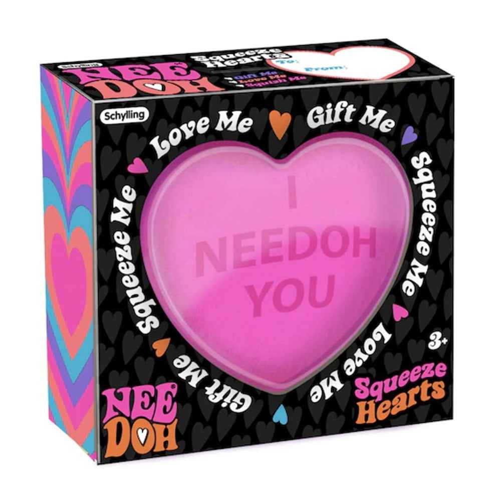 Sensorischer Knete - NeeDoh Squeeze Hearts