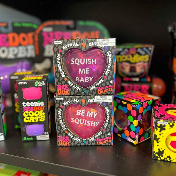 Sensorischer Knete - NeeDoh Squeeze Hearts