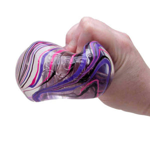 Sensorischer Knete - Nice Berg Swirl Needoh in bunten Farben, ideal zum Drücken und Entspannen