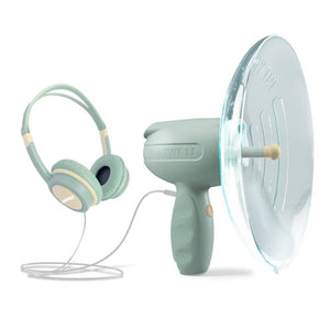 Kidywolf Soundverstärker für Kinder mit Kopfhörern und optischem Mikrofon für verbessertes Hörerlebnis