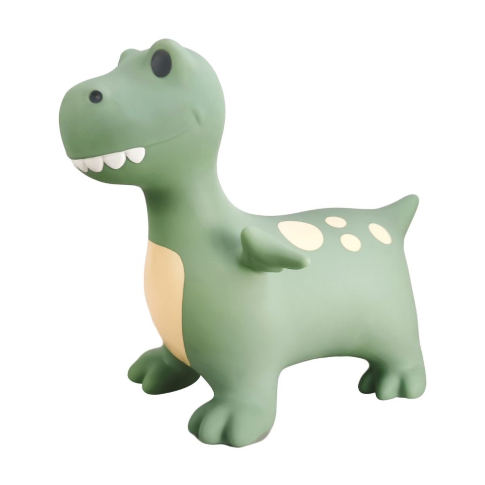 Grüner Springer Dinosaurier Skoczek von Find that Hippo für Kinder zum Hüpfen und Spielen