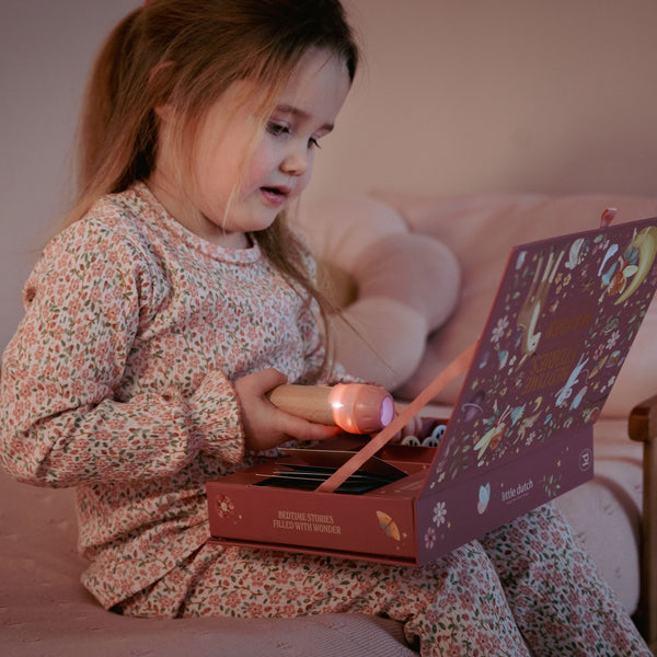 Geschichten-Projektor Taschenlampe – Rosa