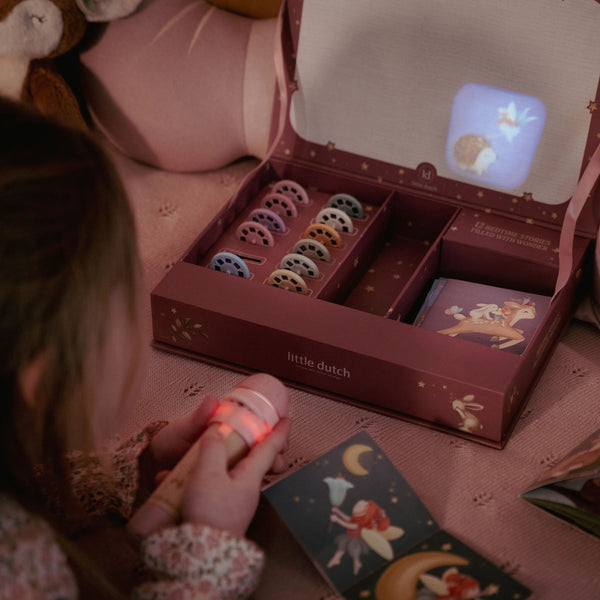 Geschichten-Projektor Taschenlampe – Rosa