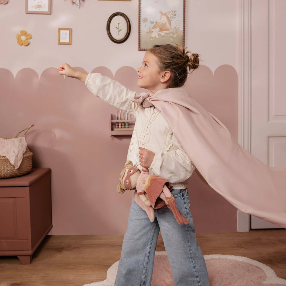Puppe – Superheldin Rosa 35 cm