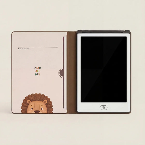 Grafiktablett mit Arbeitsblättern zum Zeichnen KidBook – Safari