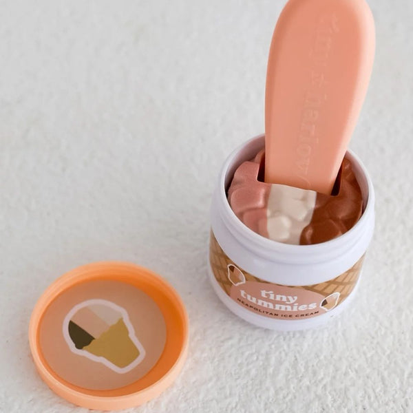 Tiny Harlow magisches Glas Füttern Puppen mit Eiscreme und Löffel für kreative Rollenspiele