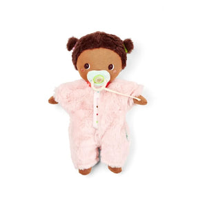 Weiche Babypuppe Nour mit Kleidung und Schnuller, 30 cm (ab 18 Monaten)